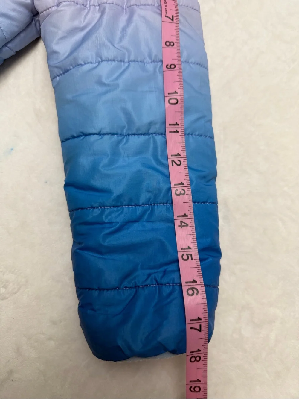 Eddie Bauer Girls' Deer Harbor Reversible (Puffer/Fleece) Hooded Jacket S (7/8)